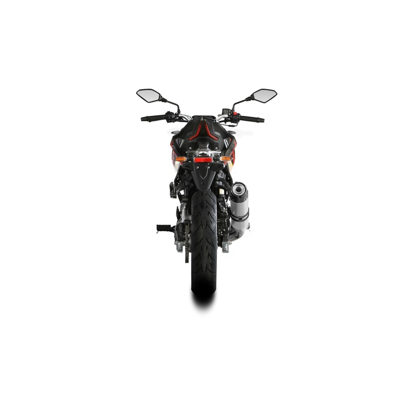 Sistem de evacuare complet 1x1 STORM GP Stainless Steel with carbon cap