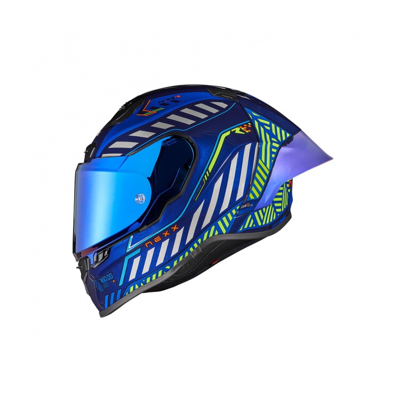 Casca moto integrala Nexx NEXX X.R3R Out Brake albastra lichidare