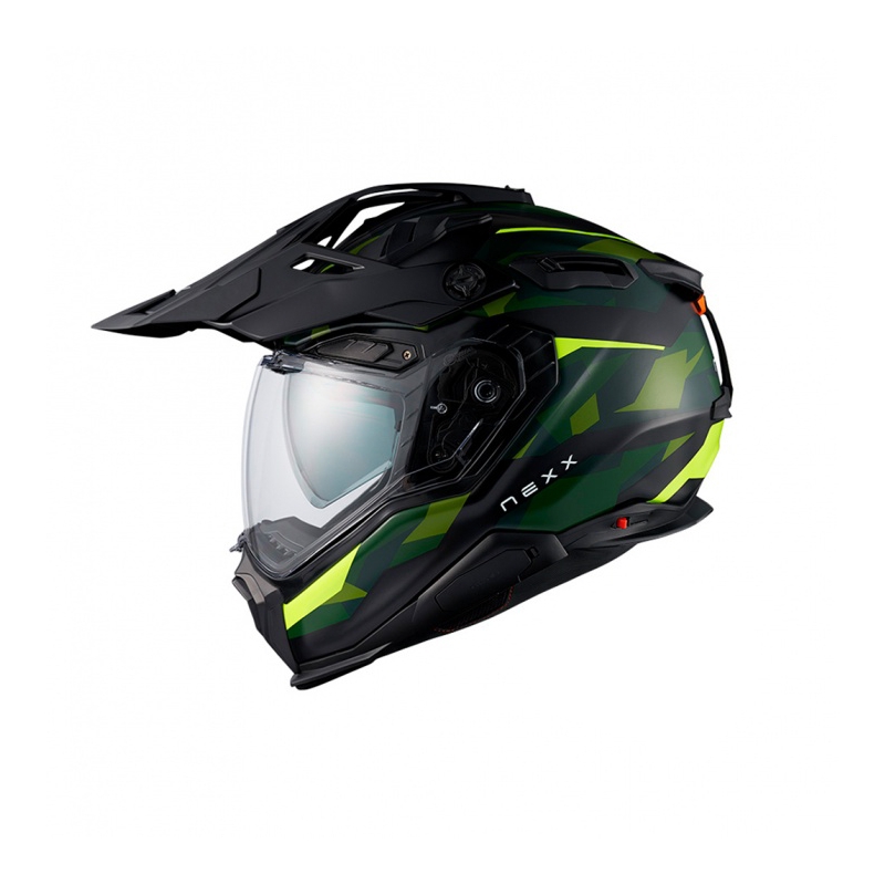 Casca moto enduro Nexx X.WED3 Trailmania verde fluo lichidare
