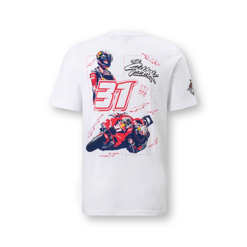 Tricou Red Bull Gas P. Acosta alb