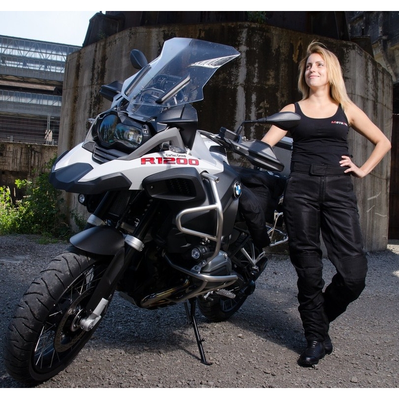 Pantaloni de motocicletă Revit Airwave 2 Black Extended pentru femei lichidare