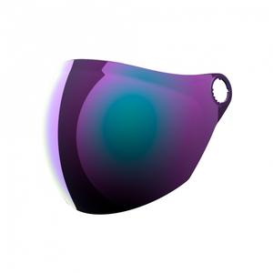Plexiglas pentru căștile Nexx X.G30 Bubble verde oglindă