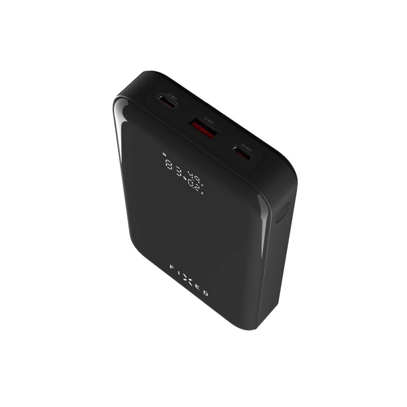 Power bank Fix Zen 20 Pro cu afișaj LCD negru