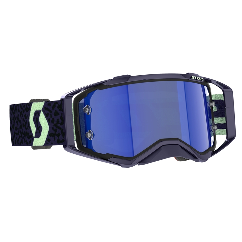 Ochelari de motocross Scott Prospect AMP violet-verde-albastru