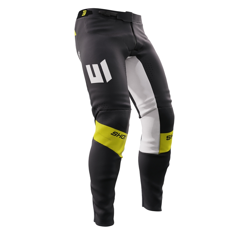 Shot Aerolite Husqvarna LE pantaloni motocross negri vânzare lichidare