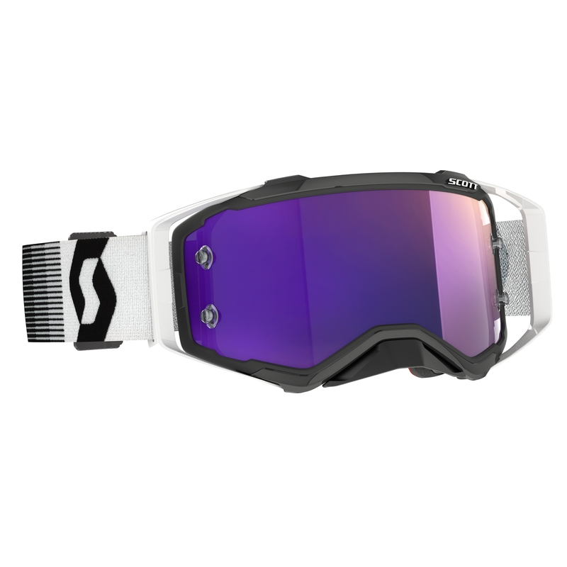 Scott Prospect CH Premium ochelari de motocross negru-alb-violet