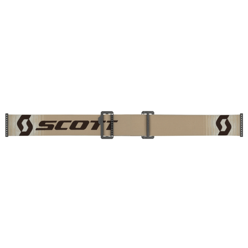 Ochelari de motocross Scott Prospect CH bej-maro-argintiu