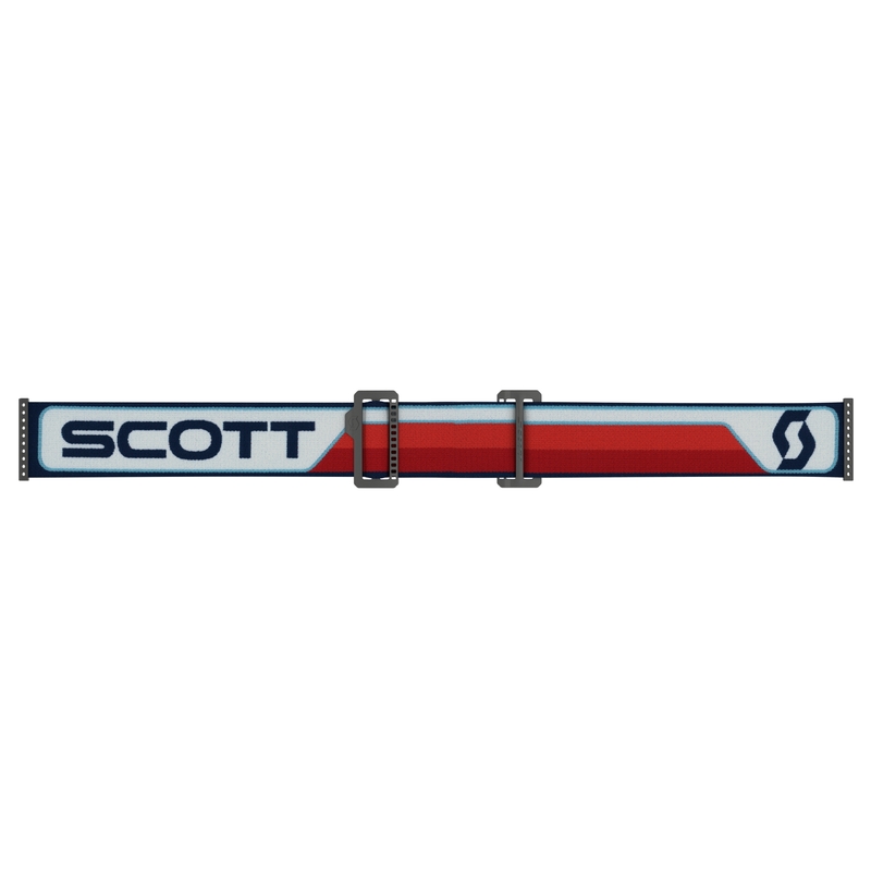 Ochelari de motocross Scott Prospect CH roșu-alb-galben