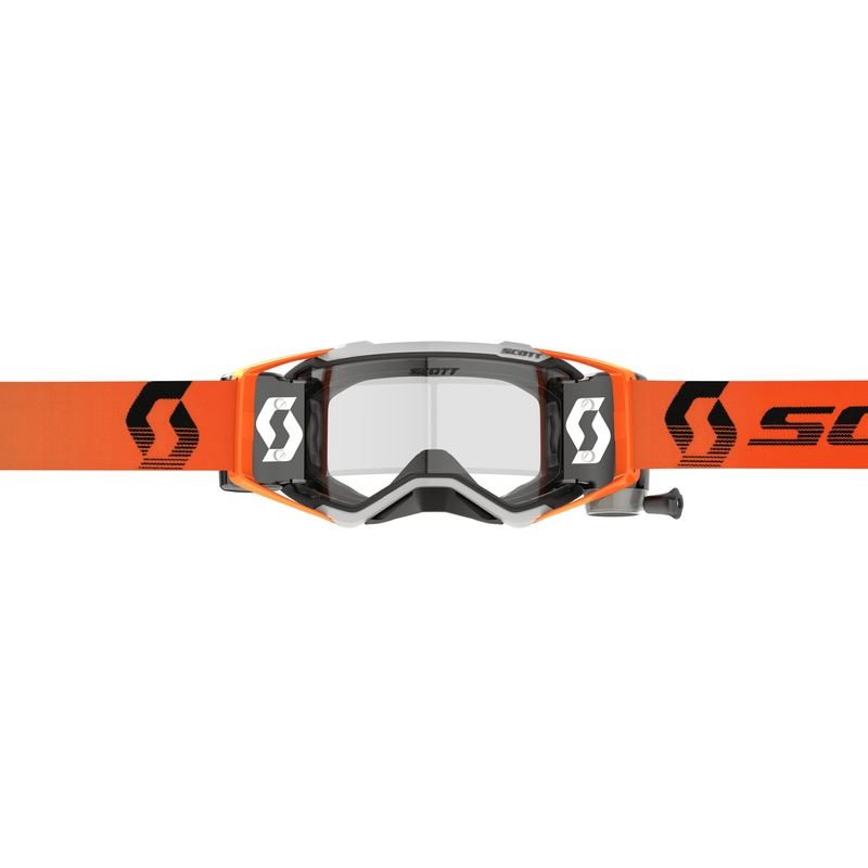 Ochelari de motocross Scott Prospect WFS gri-portocaliu