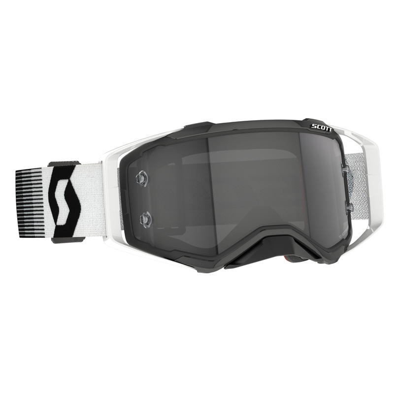 Ochelari de motocross Scott Prospect WFS Premium alb-negru