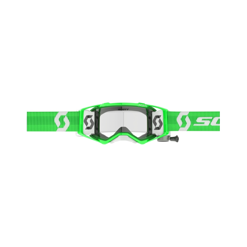 Ochelari de motocross Scott Prospect WFS verde-alb