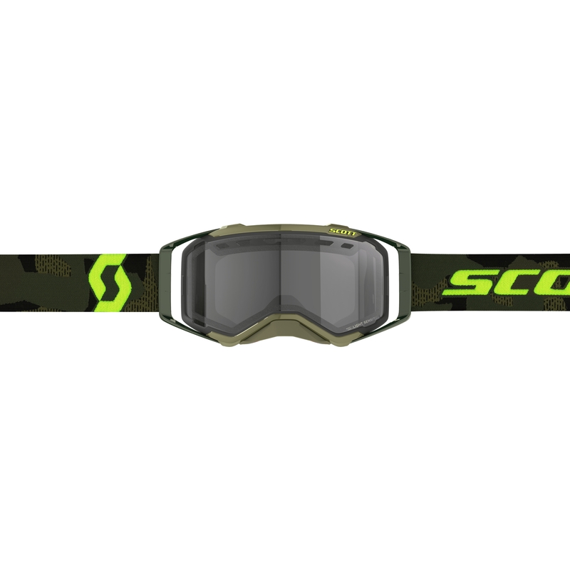 Ochelari de motocross Scott Prospect Enduro LS kaki-fluo galben-gri