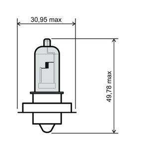 Bec RMS 246510421 12V 15W, P26S Alb