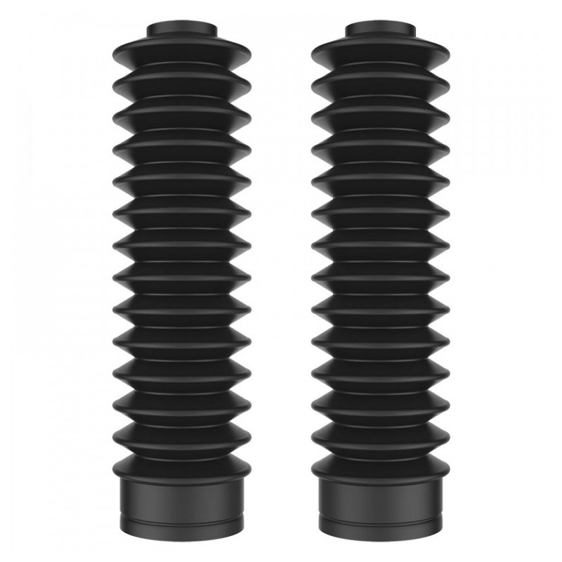 Burdufe/protectii jambe furca ARIETE POLISPORT 215x28 mm Negru