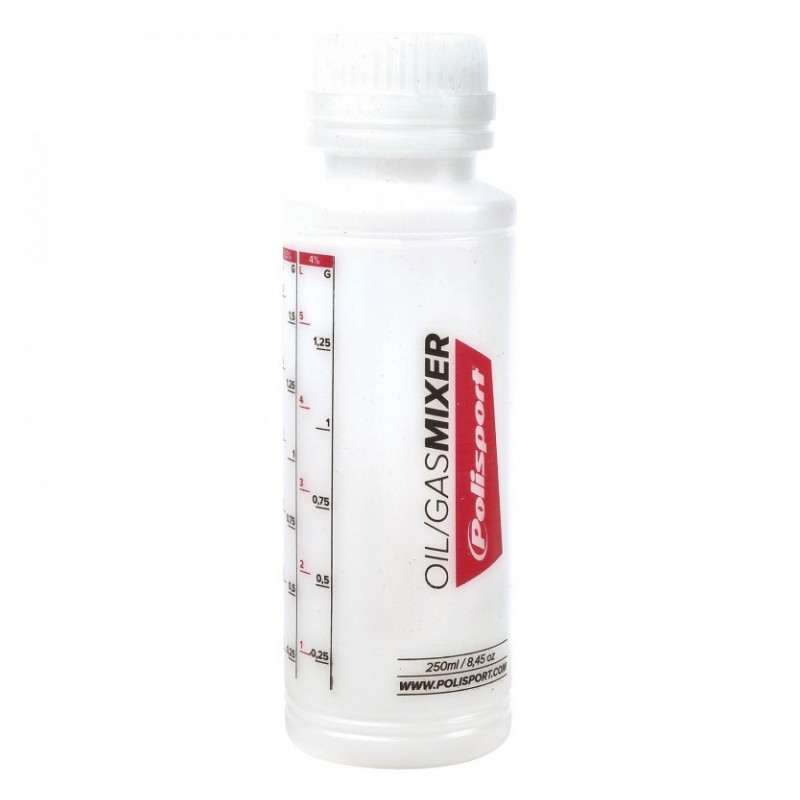 Oil mixer POLISPORT PROOCTANE 250 ml transparent