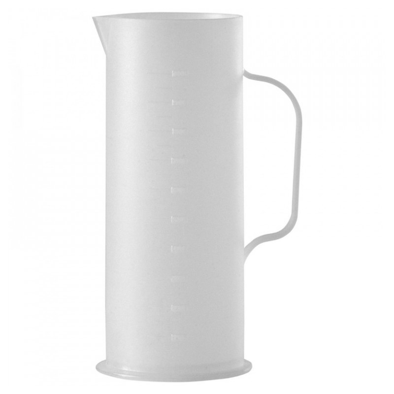 Oil beaker POLISPORT 1000 cc / 0,26 galons transparent