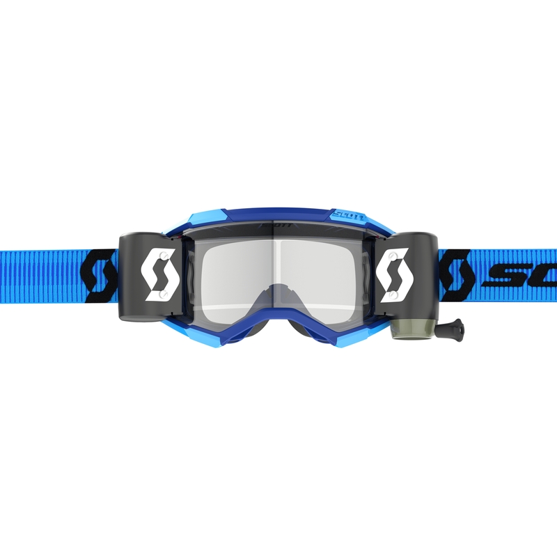 Ochelari de motocross Scott Fury WFS albastru-negru