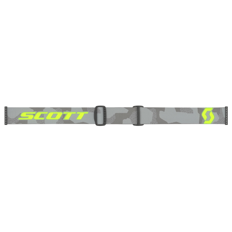 Ochelari de protecție de motocross Scott Fury Enduro gri-galben fluo