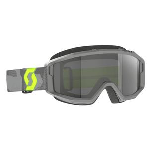 Ochelari de protecție de motocross SCOTT Primal Sand Dust gri-galben fluo