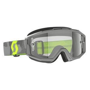 Ochelari de protecție de motocross SCOTT Split OTG gri-galben fluo