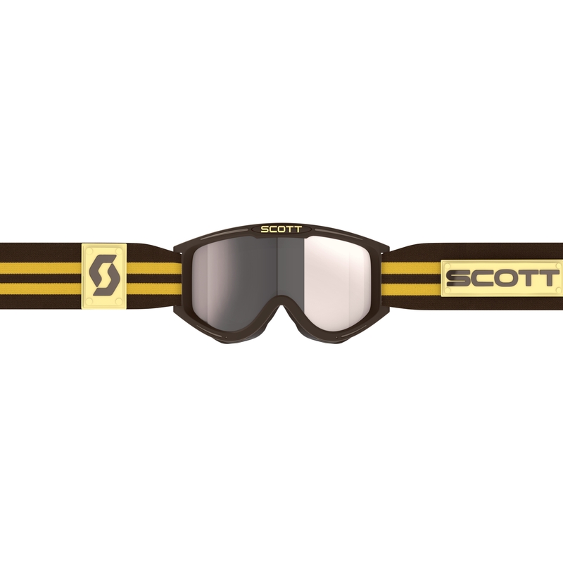 Ochelari de motocross SCOTT 89X Era maro-argintiu
