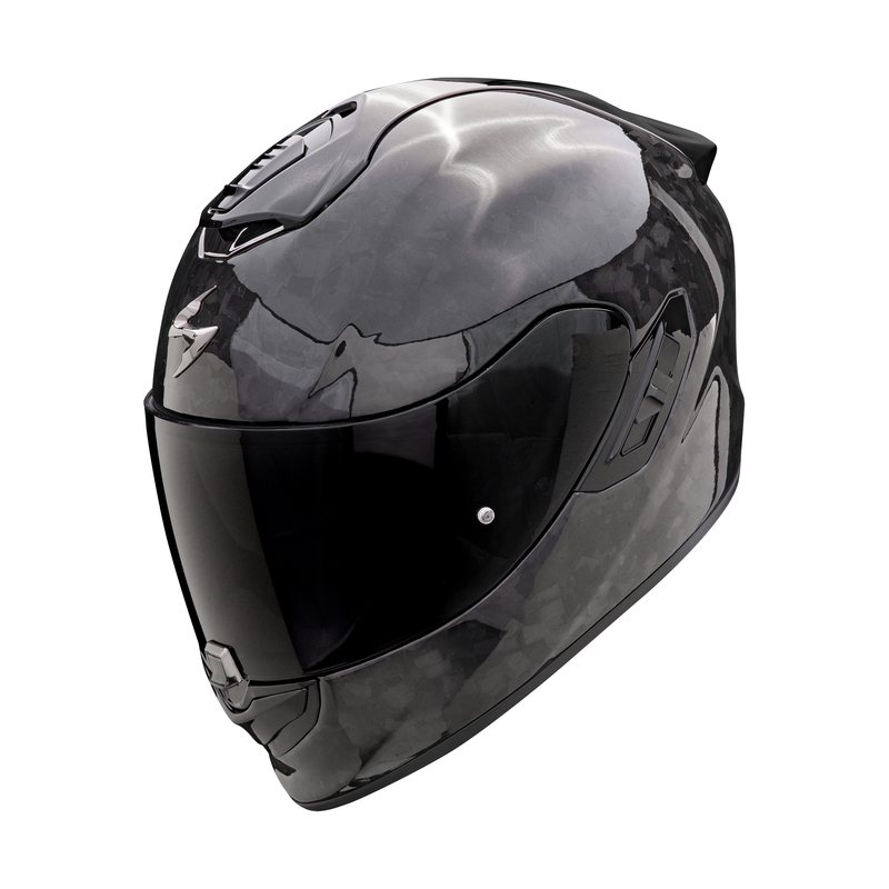Cască integrală Scorpion EXO-1400 EVO II CARBON AIR, culoare Onyx lichidare