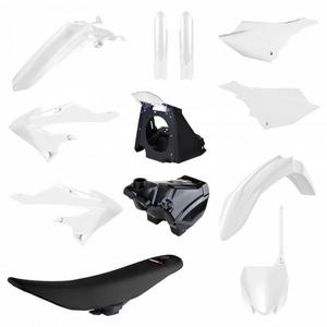 Kit plastice POLISPORT 91572 restyling Alb