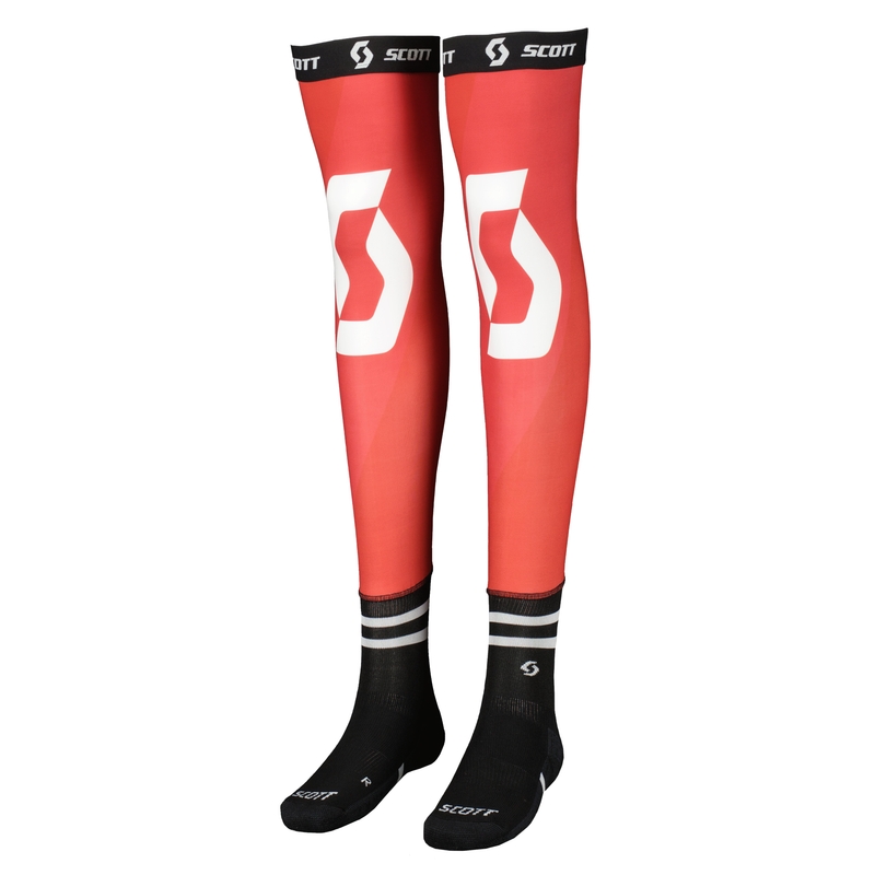 Șosete roșii SCOTT Knee Brace