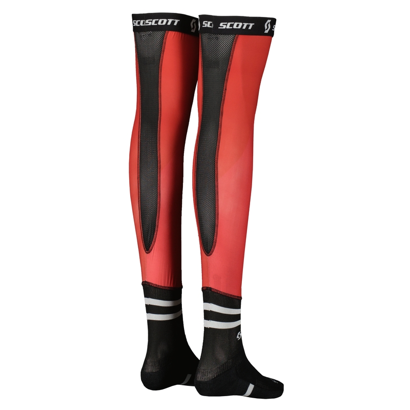 Șosete roșii SCOTT Knee Brace