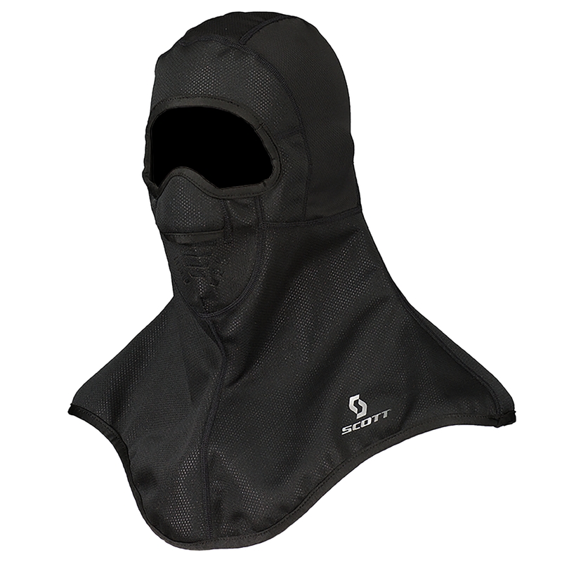 Glugă pentru motocicletă SCOTT Balaclava Wind Warrior neagră