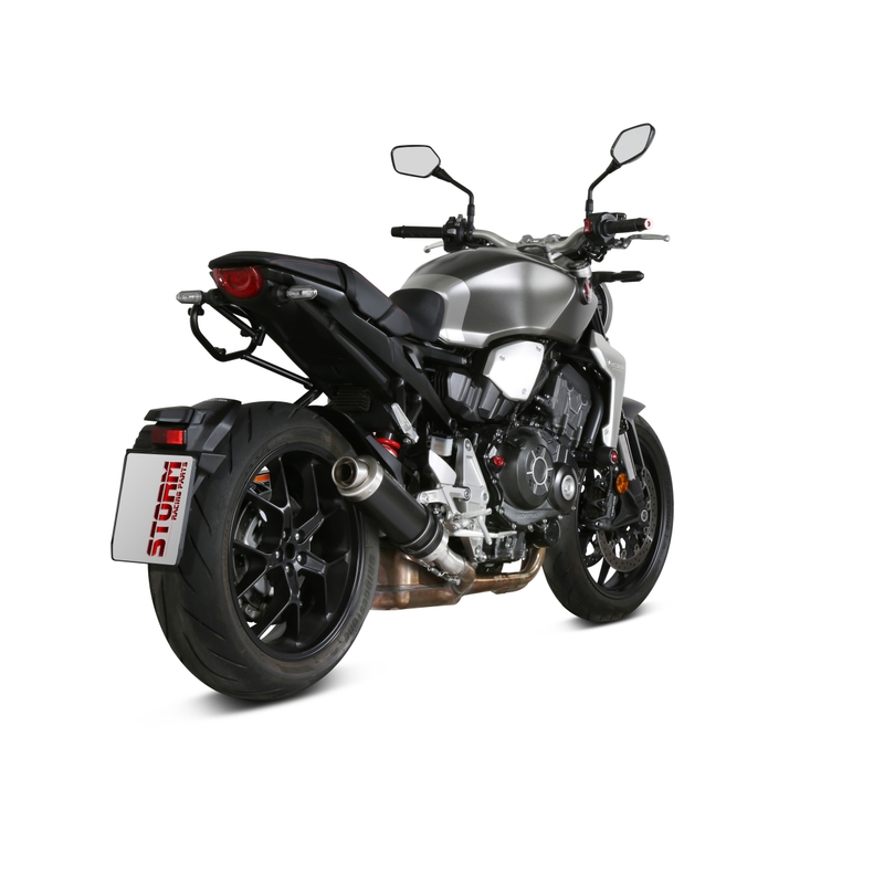 Evacuare STORM GP negru otel pentru HONDA CB 1000 R, RA (ABS) 2018-2024, HONDA CB 1000 R Neo Sports Café 2018-2024