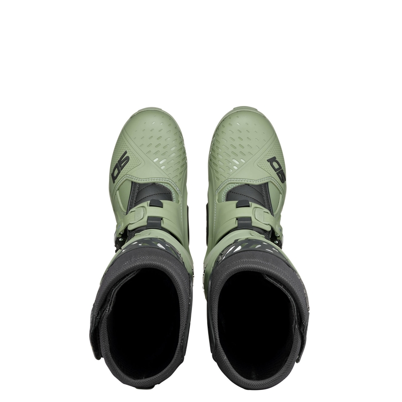 Cizme moto SiDi Crossair verde-negru