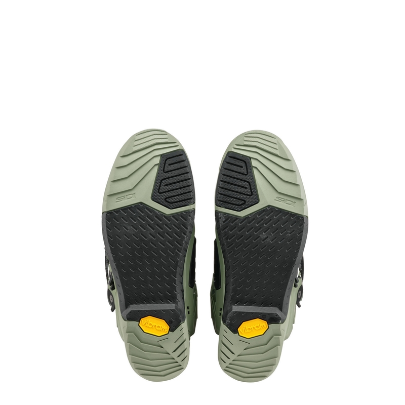 Cizme moto SiDi Crossair verde-negru