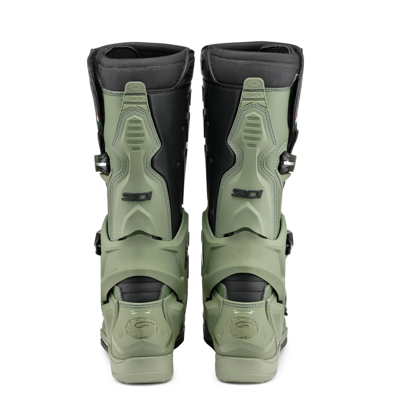 Cizme moto SiDi Crossair verde-negru