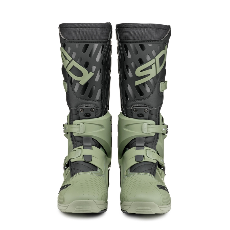 Cizme moto SiDi Crossair verde-negru