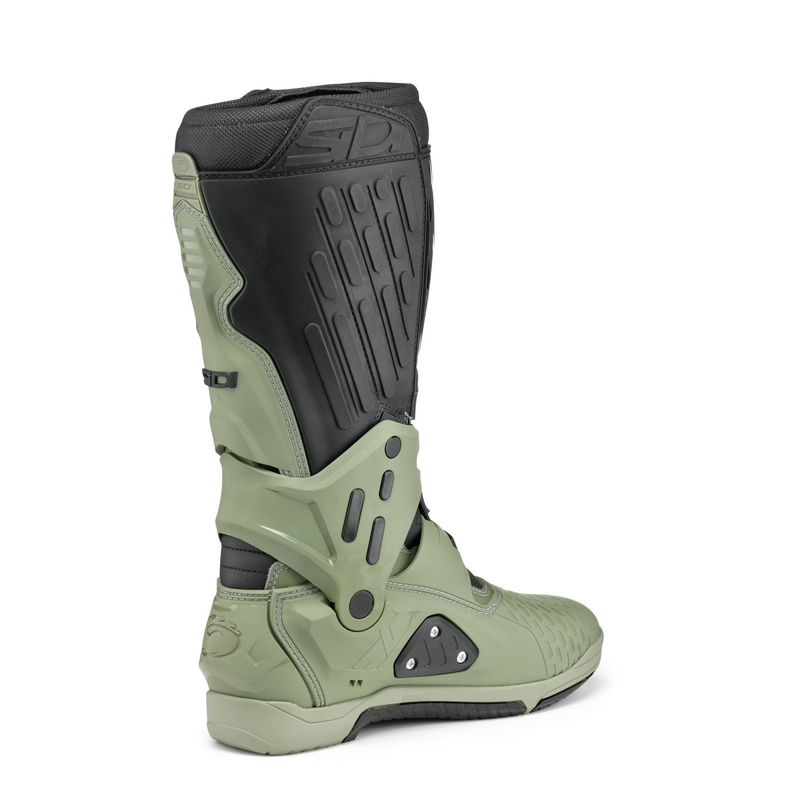 Cizme moto SiDi Crossair verde-negru