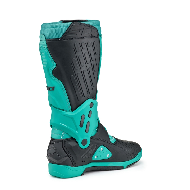 Cizme moto SiDi Crossair negru-menta