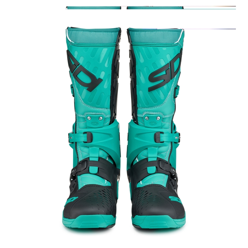 Cizme moto SiDi Crossair negru-menta
