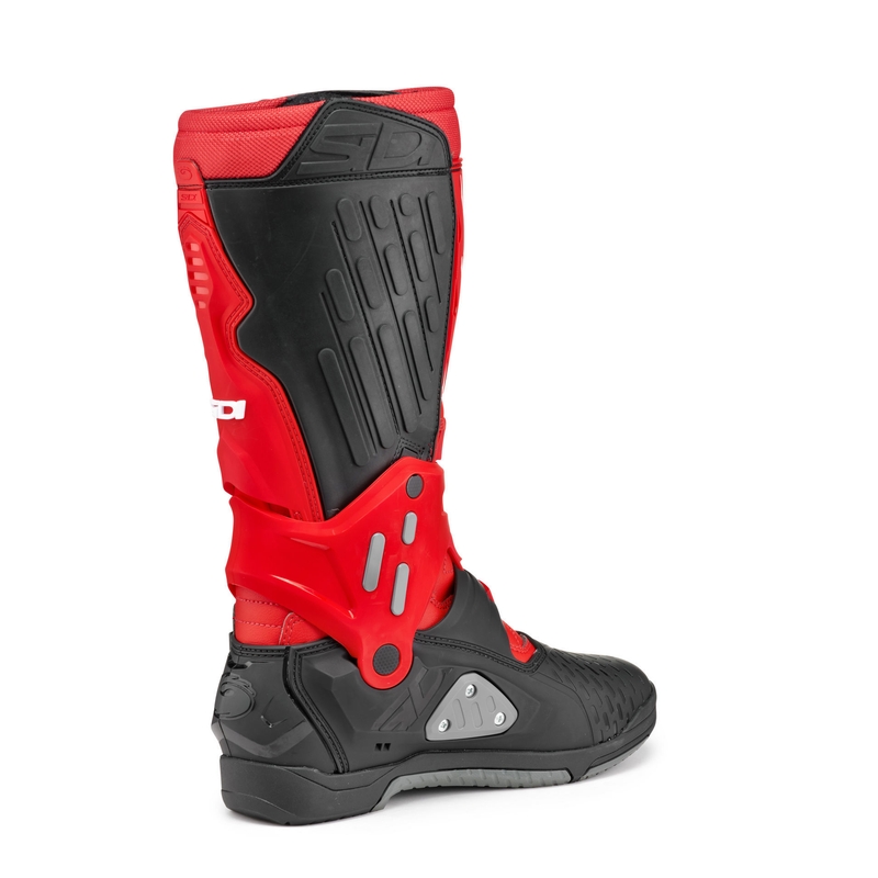 Cizme moto SiDi Crossair negru-rosu