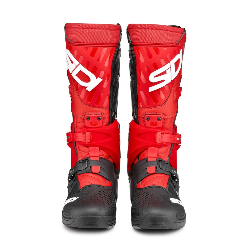 Cizme moto SiDi Crossair negru-rosu