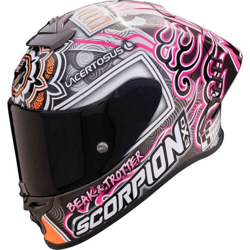 Casca moto integrala SCORPION EXO-R1 FIM Racing #1 AIR CANET Aron Canet