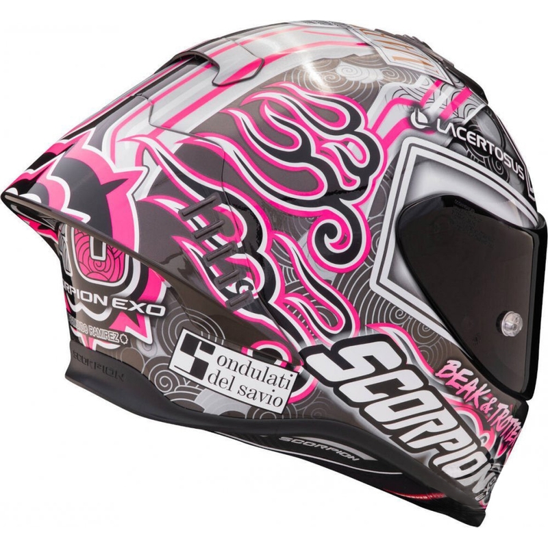 Casca moto integrala SCORPION EXO-R1 FIM Racing #1 AIR CANET Aron Canet