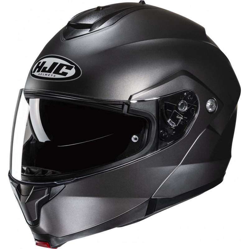 Cască de motocicletă rabatabilă HJC C91N Titan semiplat solid