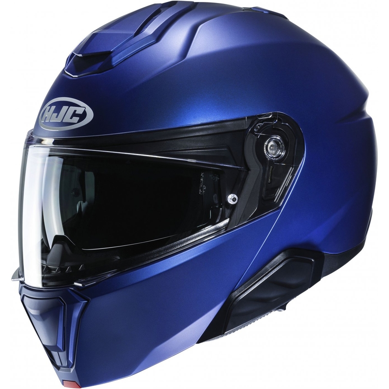 Cască de motocicletă rabatabilă HJC i91 Albastru metalizat solid