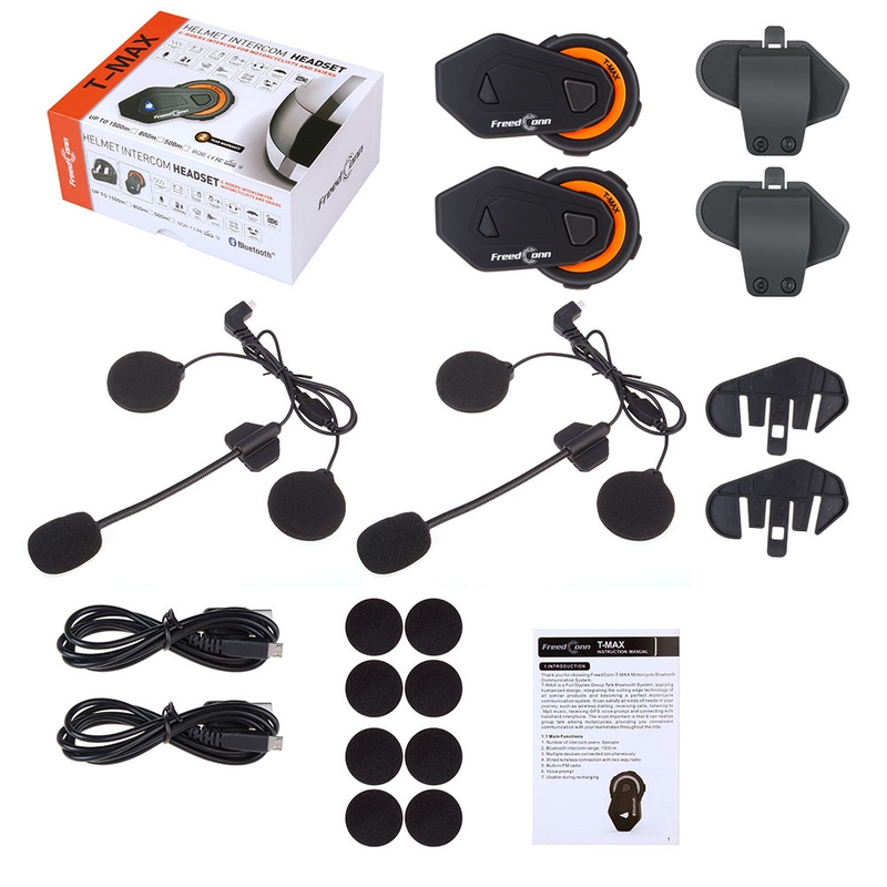Set de 2 interfoane Bluetooth T-MAX