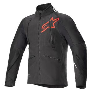 Jacheta moto Alpinestars Hyde XT Drystar XF negru-rosu fluo
