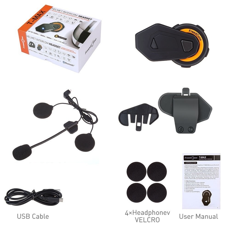 Interfon Bluetooth T-MAX