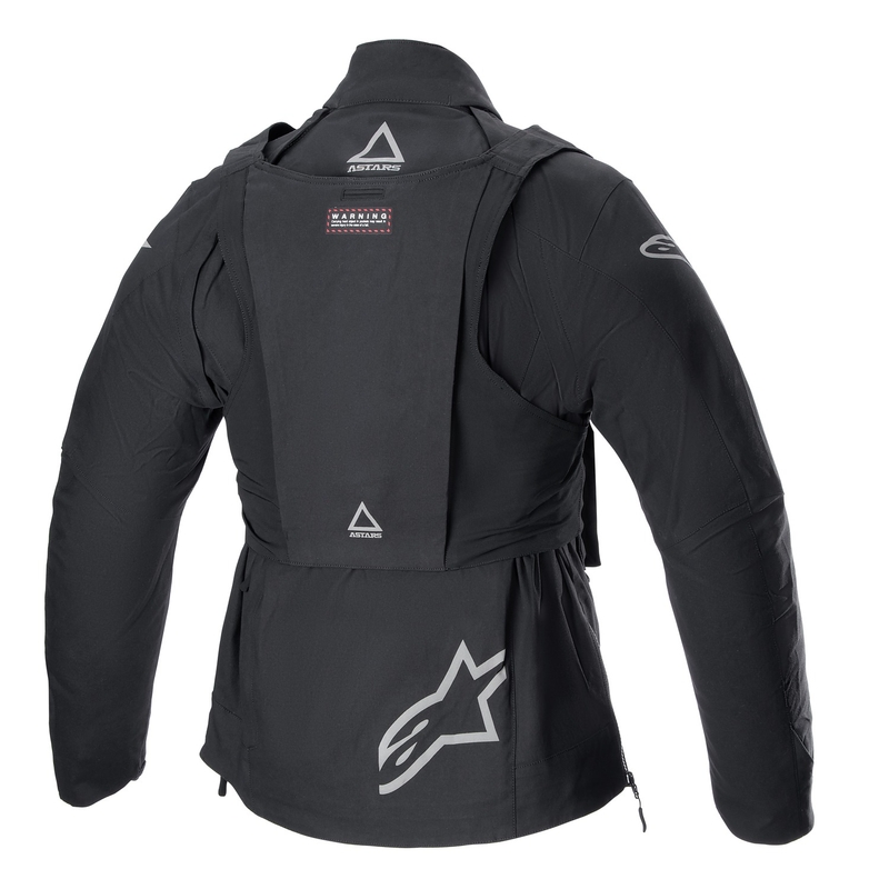 Geacă moto Alpinestars Techdura neagră-reflectorizantă