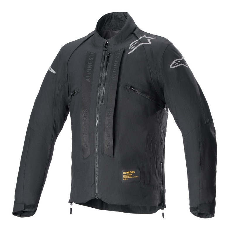 Geacă moto Alpinestars Techdura neagră-reflectorizantă