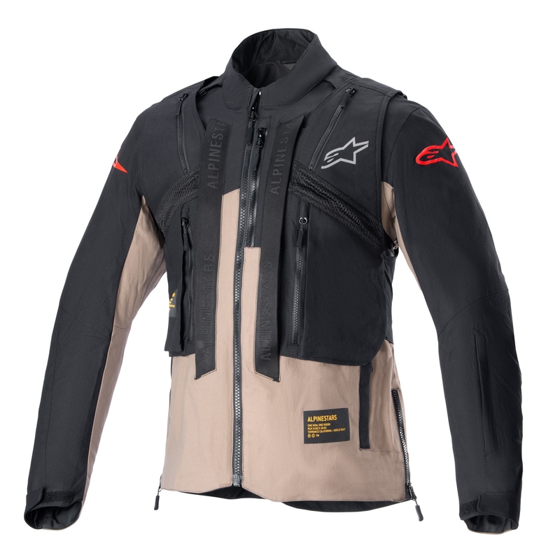 Jacheta moto Alpinestars Techdura negru-maro